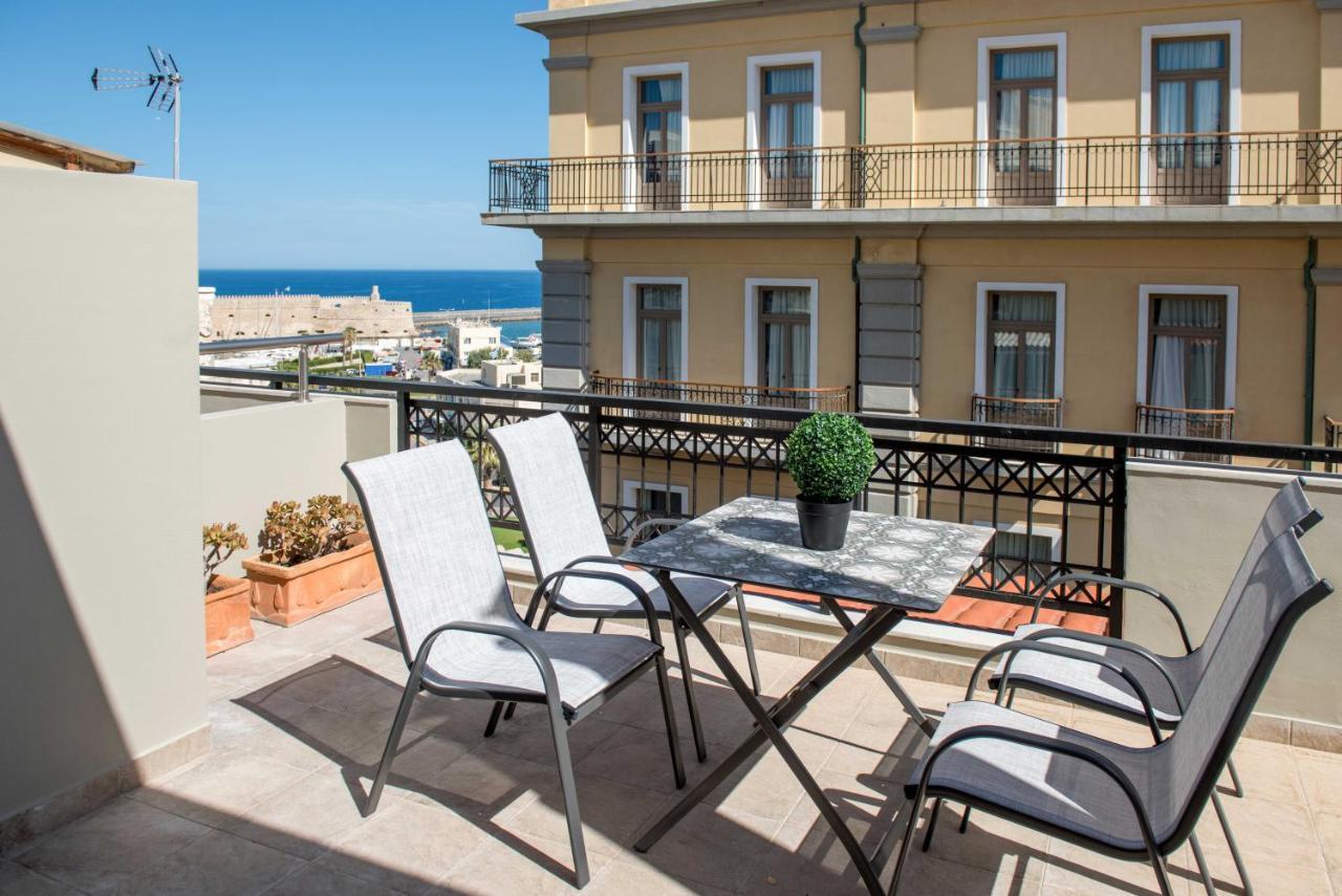 Comfy Central 1 Bedroom Apt With Terrace And View イラクリオン エクステリア 写真